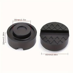 1pc Jack Rubber Cushion Protection Frame Rubber Slotted Floor Cushion