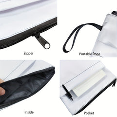 Dog Paw Book Cover Book Sleeve Canvas Book Protector Washable Book Pouch