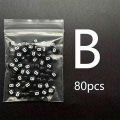 Acrylic Letter Beads 1120pcs Set DIY Bracelet Jewelry Beading