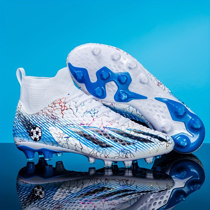 Men's Non Slip Soccer Cleat Spikes Comfy Outdoor Breathable Soccer Shoes