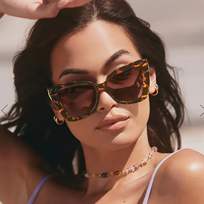 Square Sunglasses Retro Gradient UV400