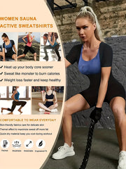 Sauna Sweat Bodysuit Slimming Jumpsuit Women's Activewear
