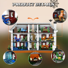 Film Architecture Brave Man House Building Blocks Set