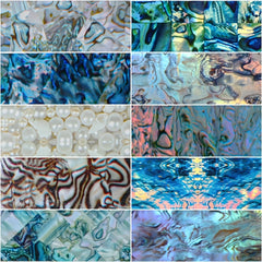 10 Roll Pearl Nail Foil Transfer Stickers Starry Sky Nail Foil