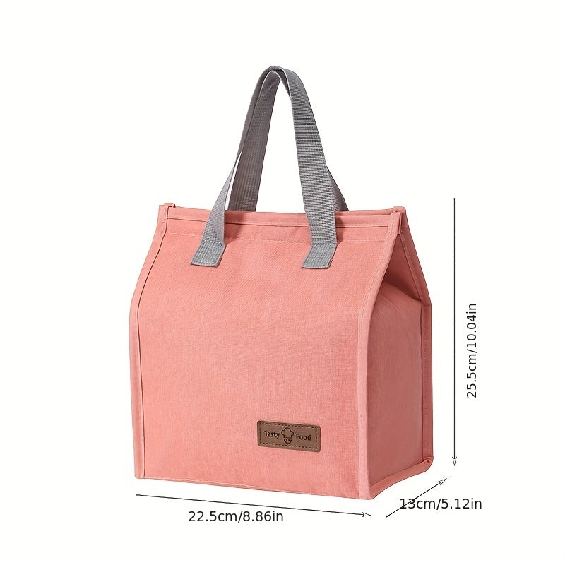 Minimalist Insulated Lunch Bag Vertical Reusable Cooler