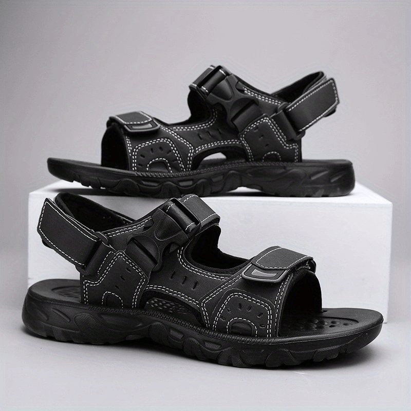 Men's Open Toe Beach Sandals Non Slip Comfortable Summer Shoes
