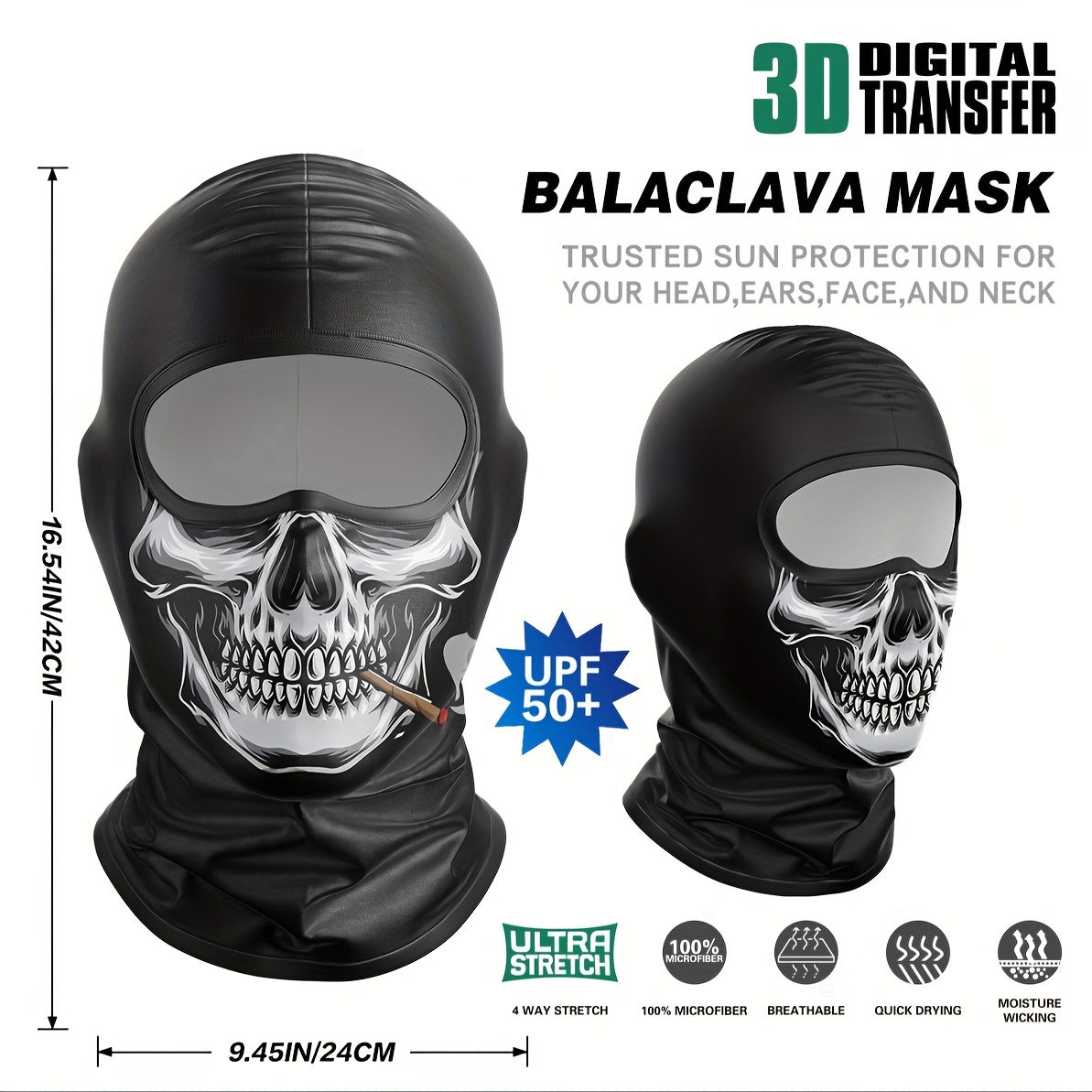 Outdoor Sports Head Mask Sunscreen Breathable Riding Neck Gaiter