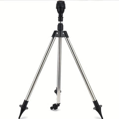 360 Rotary Sprinkler Head Tripod Telescopic Support Garden Watering Sprinkler