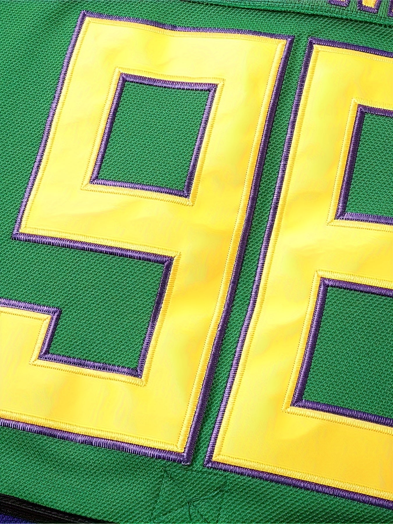 Men's Long Sleeve Ice Hockey Jersey 96 Green Retro Classic Embroidery Stitched