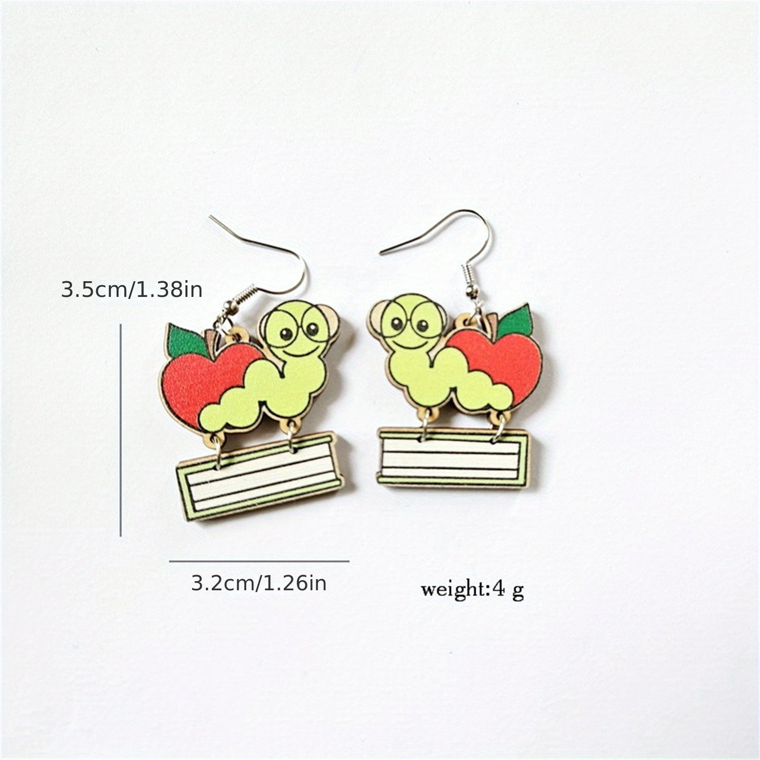 Sunflower Scales Earrings - Perfect for School & Graduation