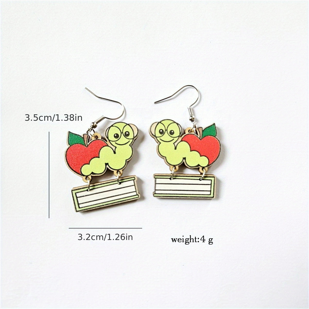 Sunflower Scales Earrings - Perfect for School & Graduation
