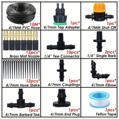 Adjustable Automatic Drip Irrigation Kit DIY Watering Set Gardening Tool