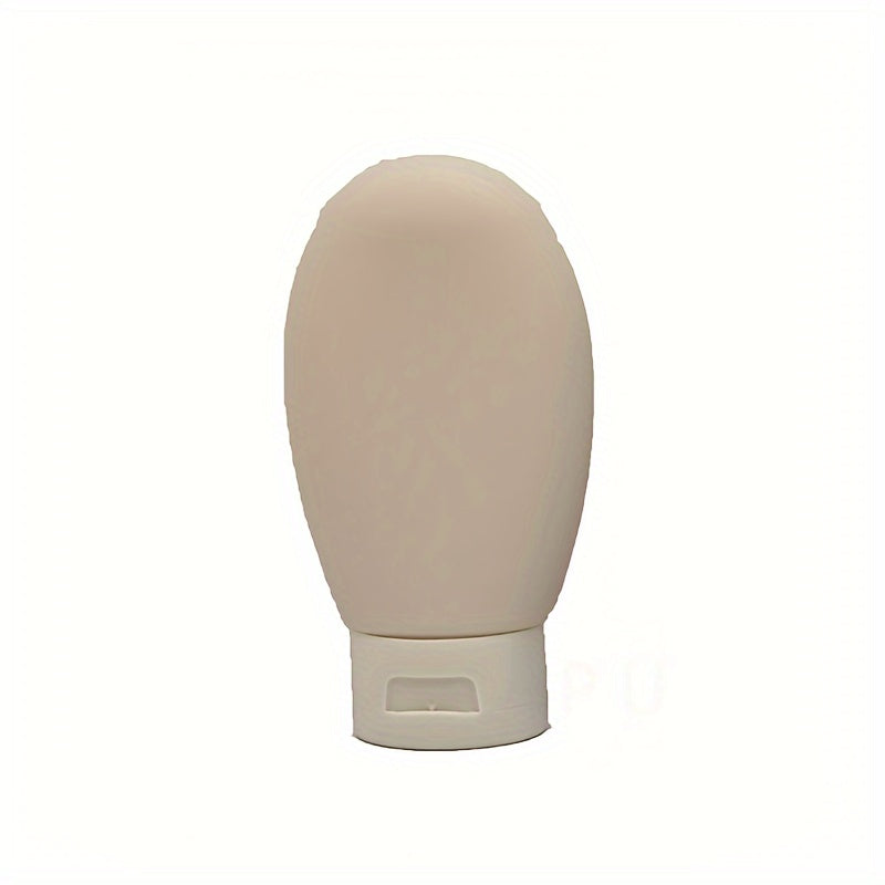 3pcs Silicone Travel Bottles Leakproof Refillable Squeeze Tubes Vibrant Colors