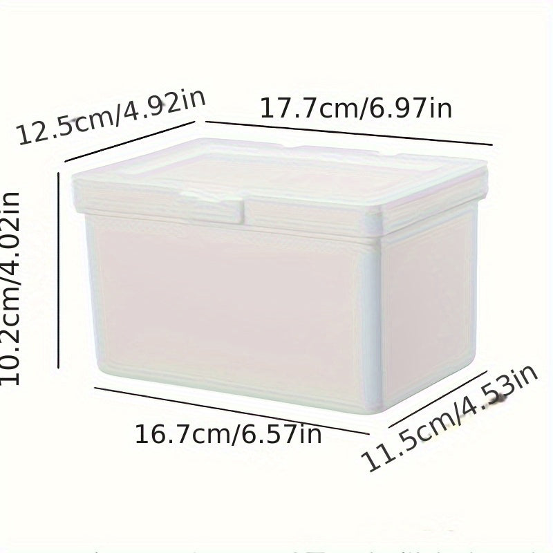 1PC Household Drawer Storage Box Stationery Sorting Box Mask Storage Case