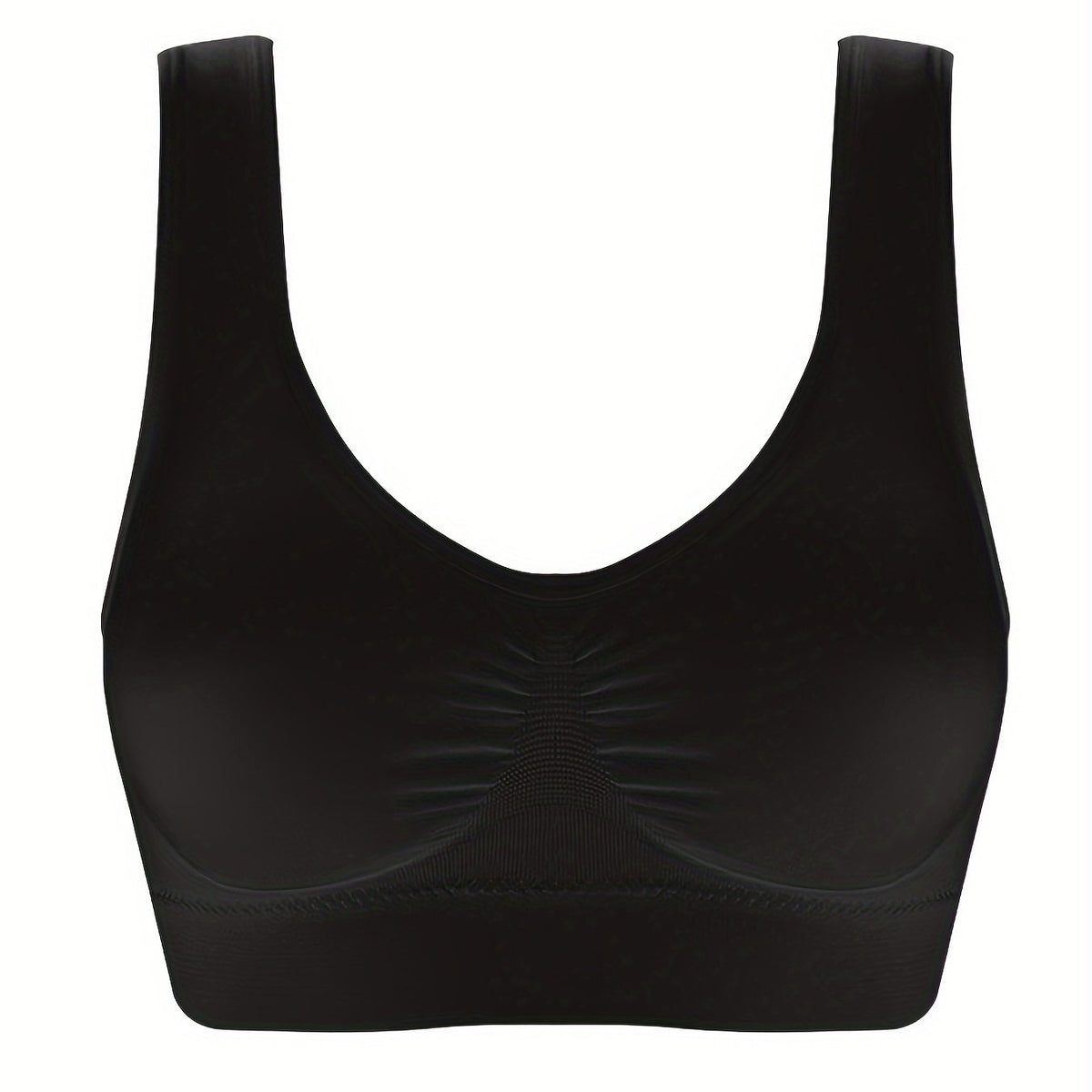  Seamless Push Up Sports Bra Full Coverage with Pads