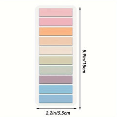 Vintage Small Index Sticker Self-adhesive Transparent Ultra-fine