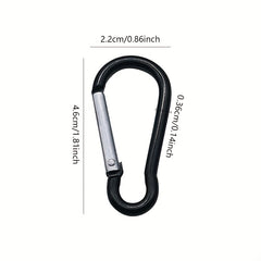 Outdoor Safety Spring Mountaineering Buckle LED Light Hook