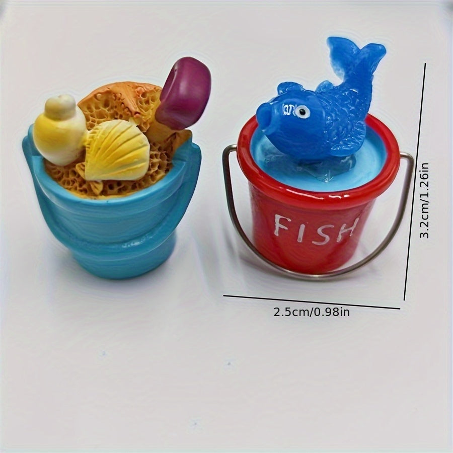 Mini Beach Scene Models for Dollhouses DIY Home Decor