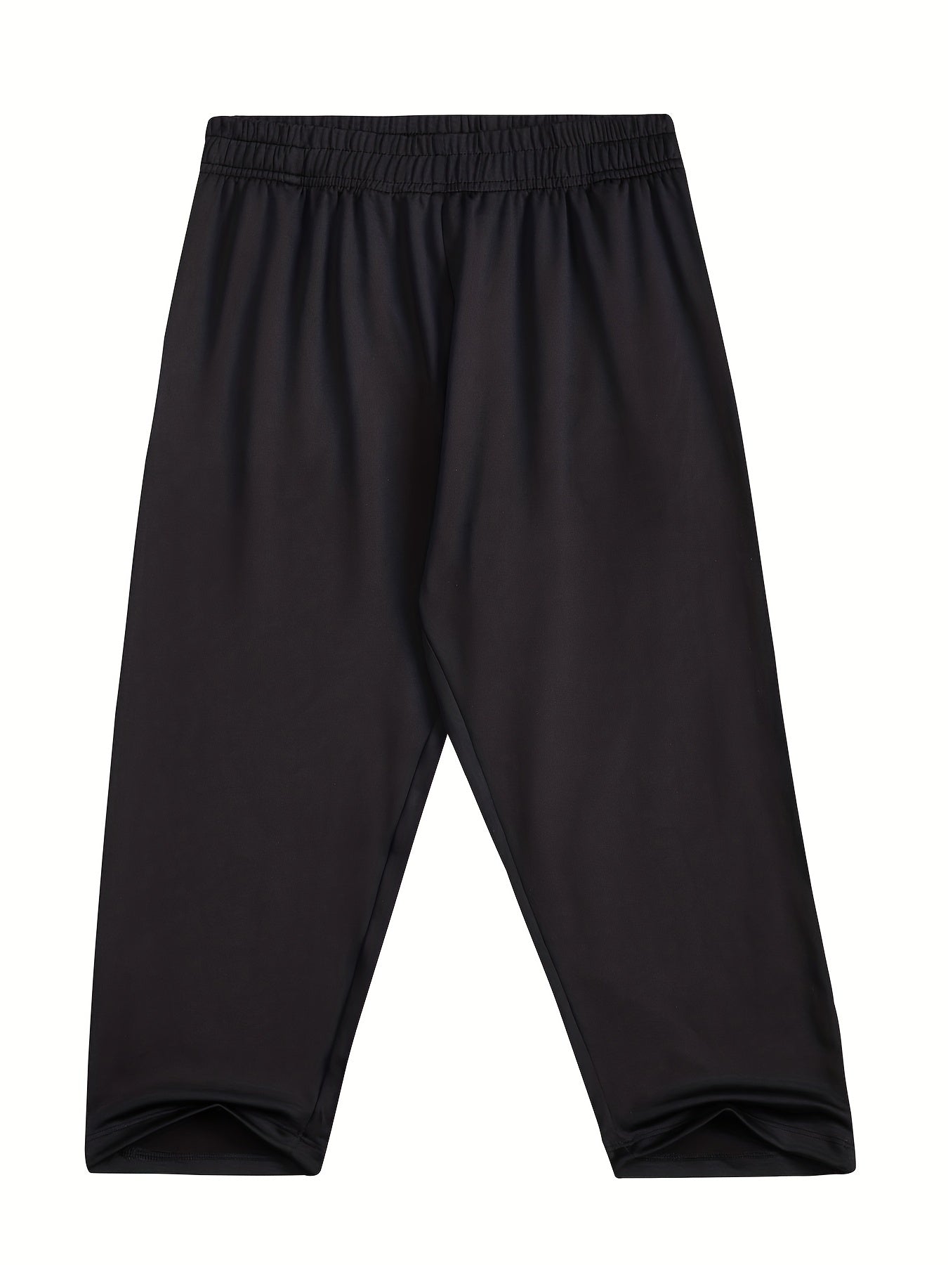 Grey Sports Cropped Pants Boys Size Kids Thin Summer
