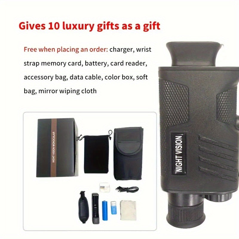 8X Zoom Infrared Night Vision Monocular