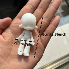 Cute Mini BJD Doll Ideal Birthday or Christmas Gift 1pc