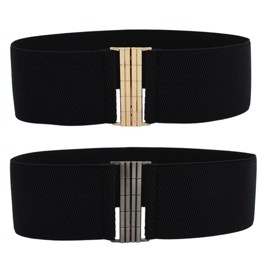Elastic Belt Women's Belt Wide Waist Covering Decor