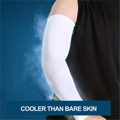 2pcs Sunscreen Arm Sleeves for Cycling & Climbing