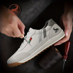 Men's Lace up Sneakers Casual Walking Shoes Comfortable And Breathable