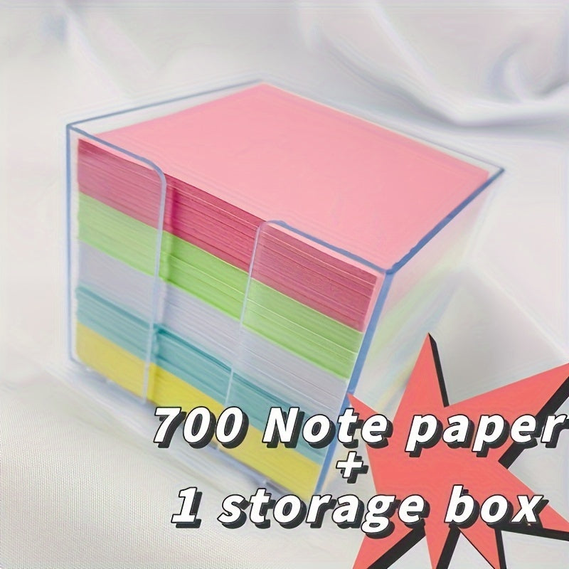 700pcs Sticky Notes Set with Acrylic Drawer