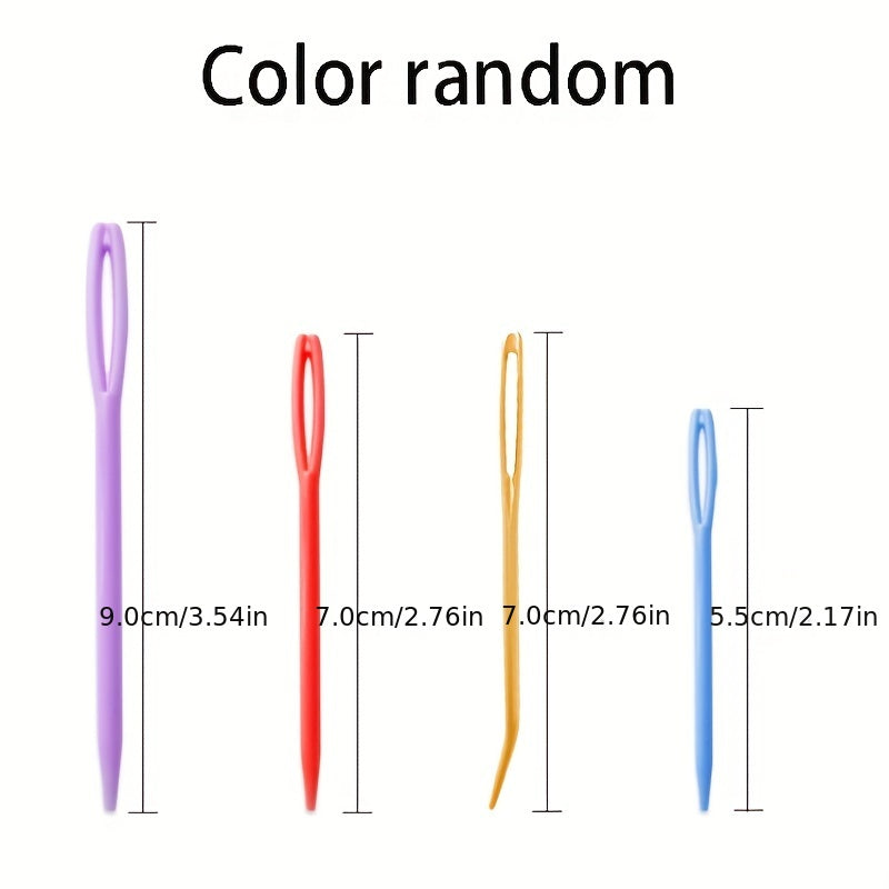 Colorful Sweater Needles Stitching Set Large Hole Beanie Croc