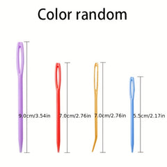 Colorful Sweater Needles Stitching Set Large Hole Beanie Croc