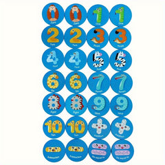 Teen Puzzle Number & Matching Game Recognition Counting Early Learning