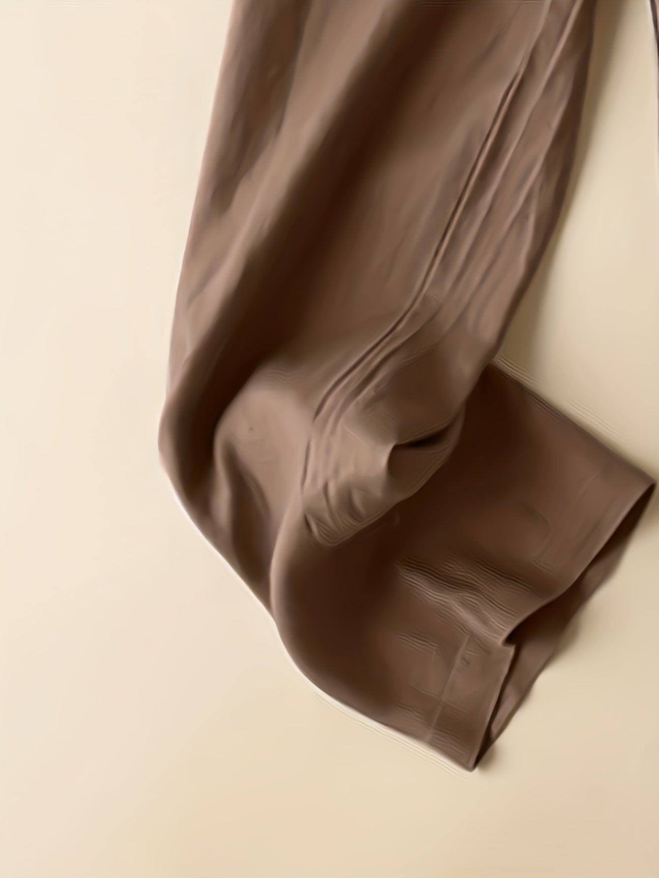  High Rise Straight Leg Trousers With Pockets