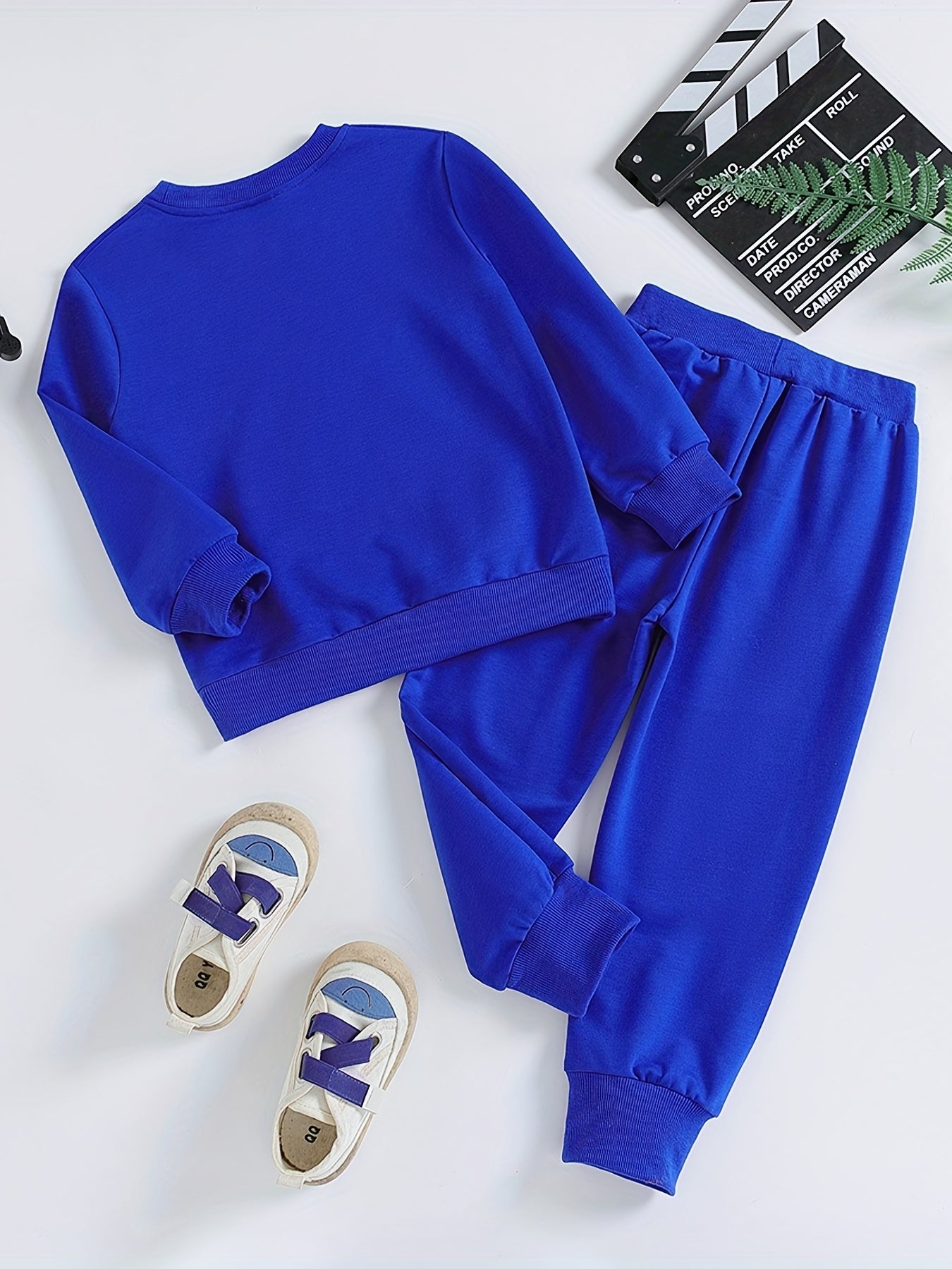Boy's Football Outfit 2pcs Set for Spring Fall