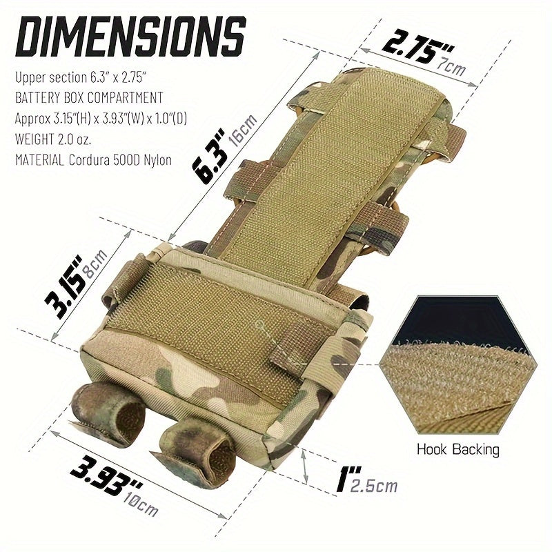 Helmet Pouch Counter Weight Pouch MK1 Helmet Pack Balance Weight Bag