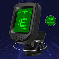 Multifunctional Guitar Violin Ukulele Tuner: Accurate 12 Tuning Options