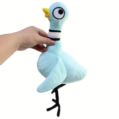 Cute Pigeon Plush Toy Soft Cuddly Cartoon Bird Stuffed Animal