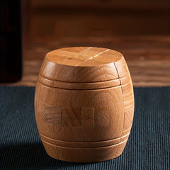 Wooden Kongming Lock 3D Brain Teasers Toy Office Decompression Gift For Kids