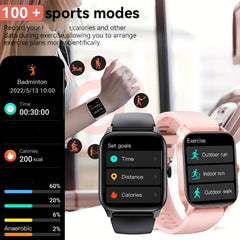 Smart Watch Call Answer 100 Faces 100 Sport Mode Music Control Ai Voice Control
