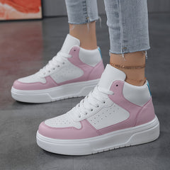 Women's Lightweight Chunky Sneakers - Casual Versatile Skate Shoes