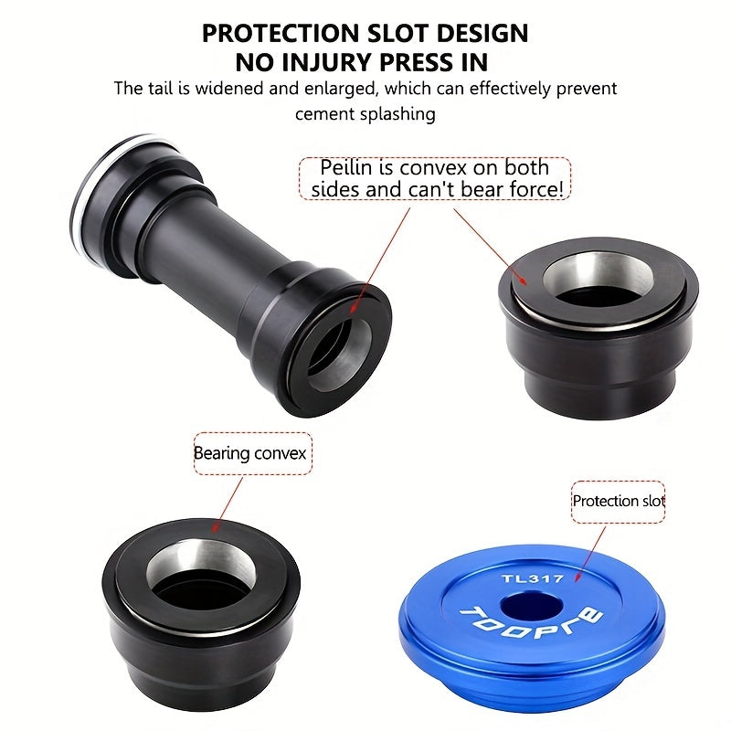 Aluminum Bike Hub Thru Axle Adaptor for Wheel Truing Stands