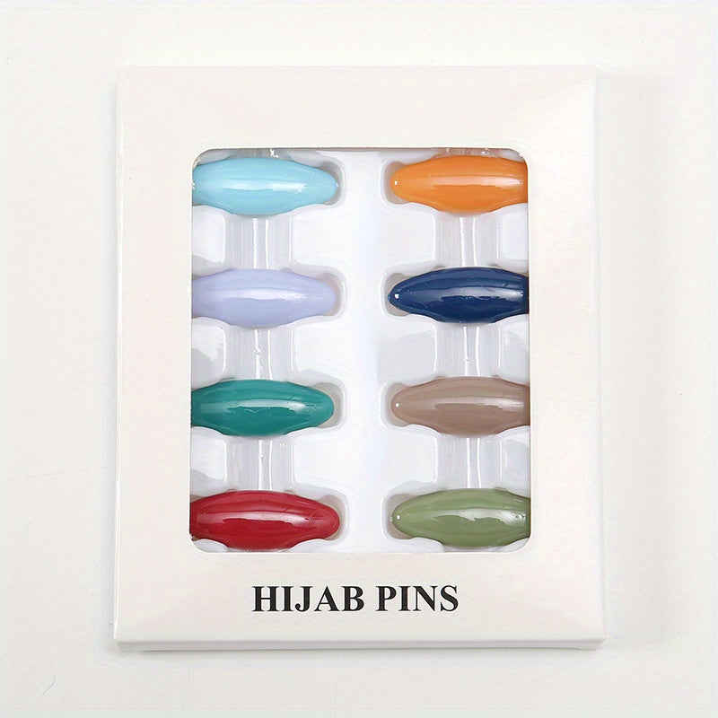 Colorful Safety Pins Scarf Brooch Pin Scarf Accessories Clothing