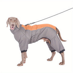 Waterproof Adjustable Dog Coat for Medium Large Dogs