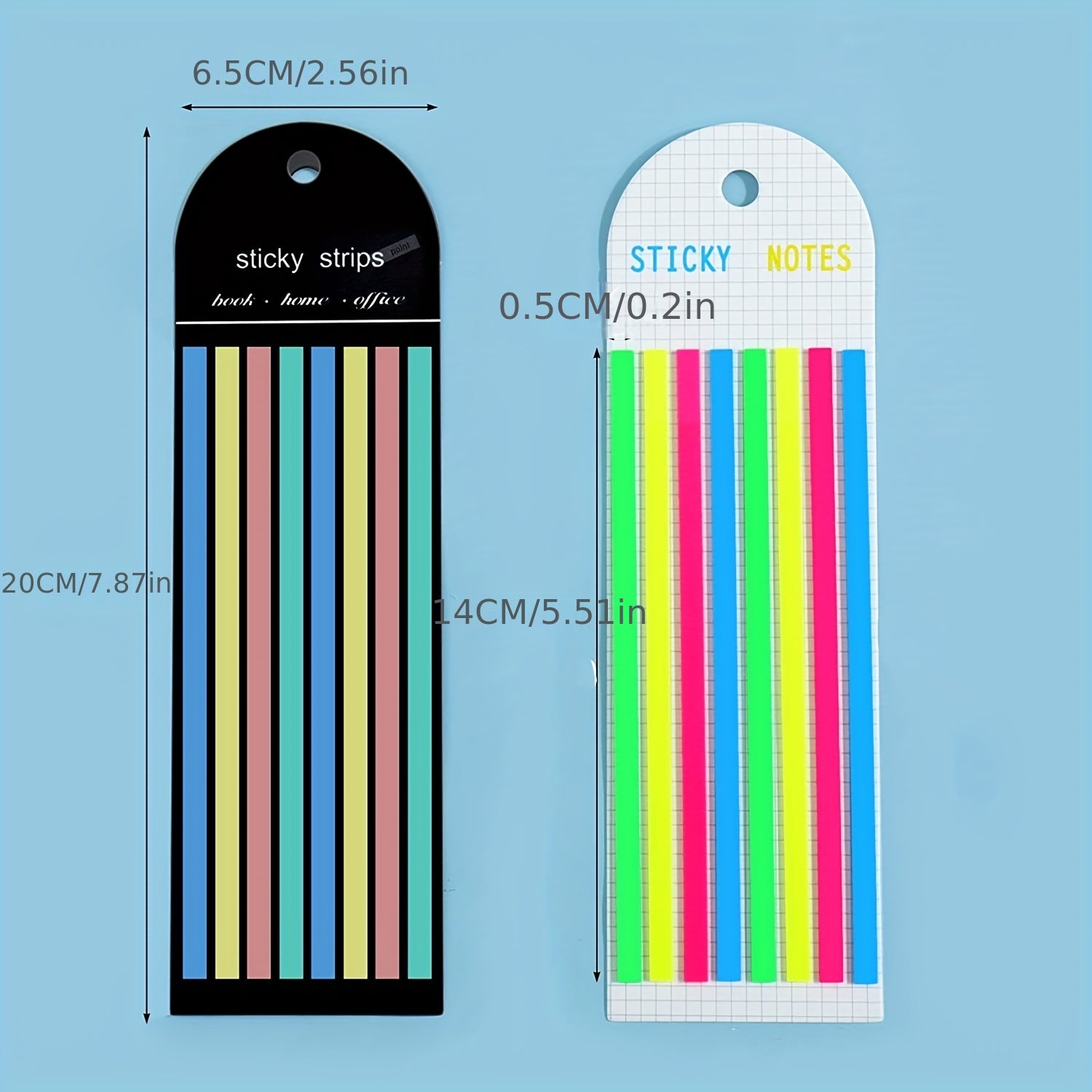 160Pcs Transp Highlighter Tape Sticky Tabs & Scissor Morandi N