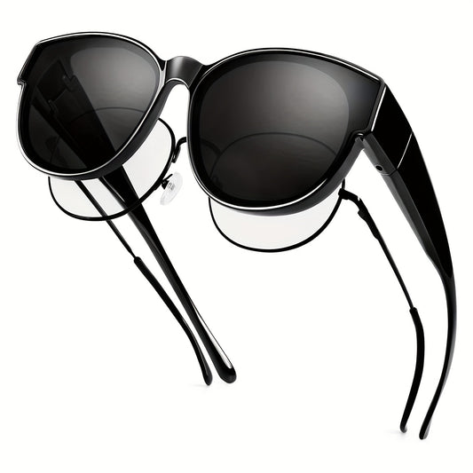 Anti Glare Fit Over Glasses Sunglasses UV400