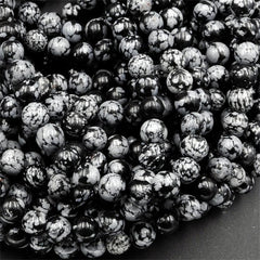 8mm Natural Round Loose Beads DIY Jewelry Charm 45pcs