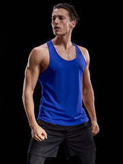 Men's Breathable Tank Top for Sports Fitness Running