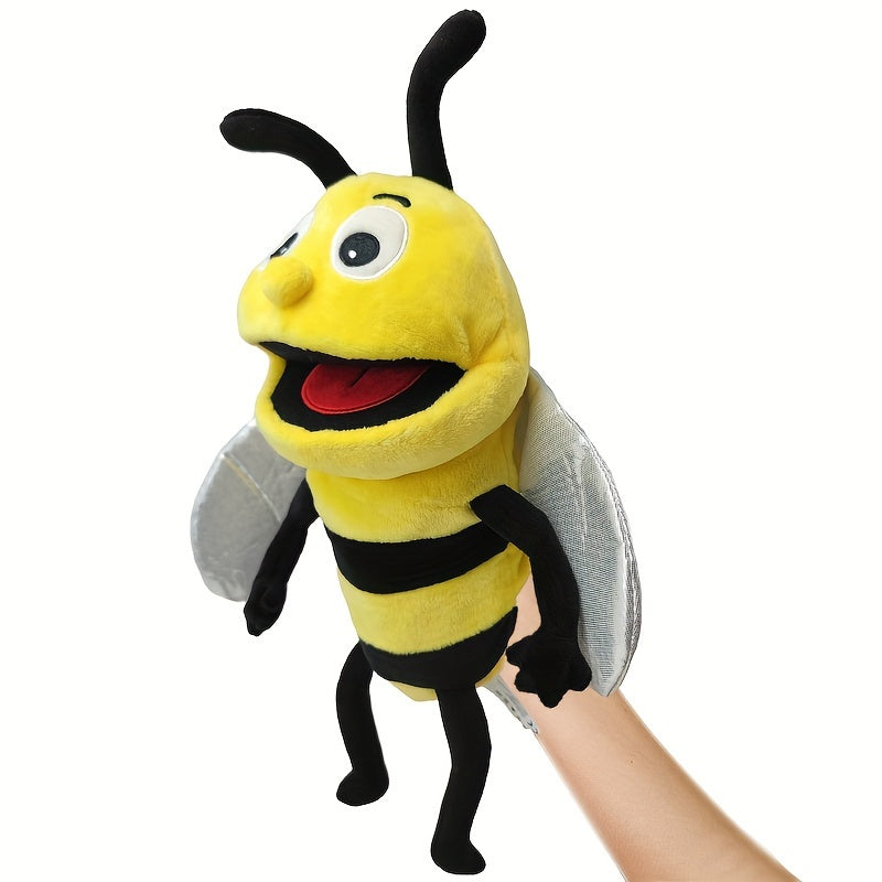 Insect Animal Hand Puppet Butterfly Bee Soothing Toy Doll Eagle Doll