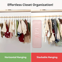 Bunny Grey Hanger Coat Hangers 60 Pack