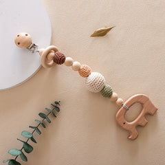 Baby Cartoon Animal Pacifier Chain
